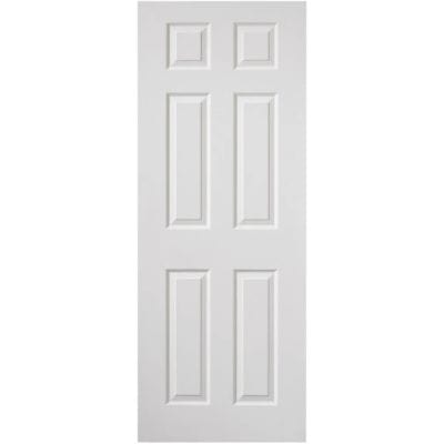 Colonist Textured 6 Panel White Primed Internal Door - All Sizes