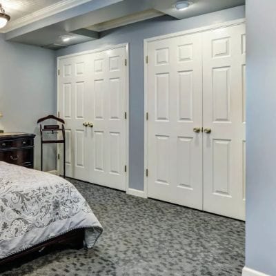 Colonist Textured 6 Panel White Primed Internal Fire Door FD30 - All Sizes
