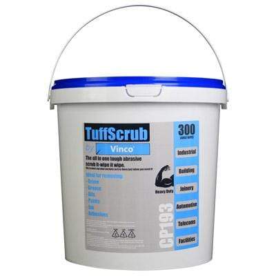 Vinco Tuffscrub Abrasive Wipes