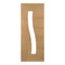 Cadiz Oak Prefinished Glazed Internal Door - All Sizes