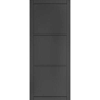 Camden Black Prefinished Internal Door - All Sizes