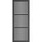 Camden Black Prefinished Tinted Glazed Internal Door - All Sizes