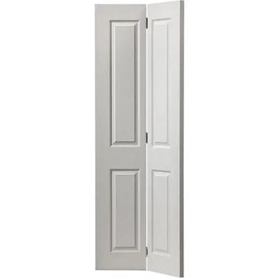 Canterbury Textured White Primed Bi-Fold Internal Door - All Sizes