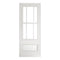 Canterbury White Primed Internal Bevelled Glazed Door - All Sizes