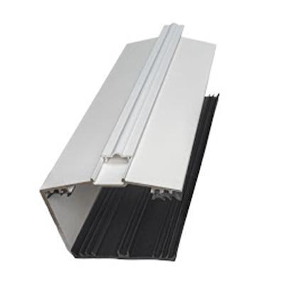 Capex 70 Gable End Bar & Gasket (3m) - White