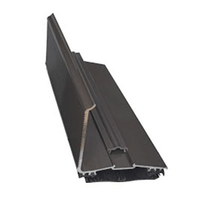 Capex 70 Wall Flashing Bar & Gasket (3m) - Brown