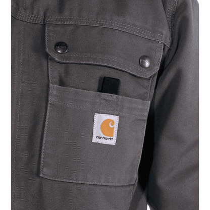 Carhartt 103826 Relaxed Fit Washed Duck Sherpa Lined Utility Jacket