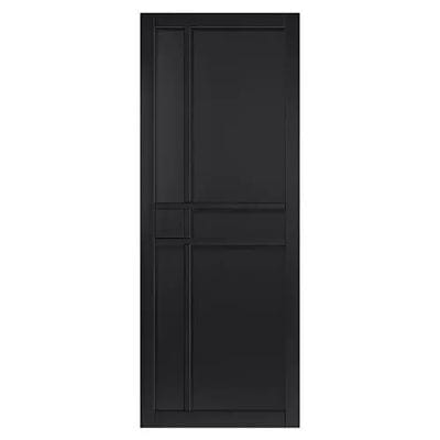 City Black Painted Internal Door - All Sizes