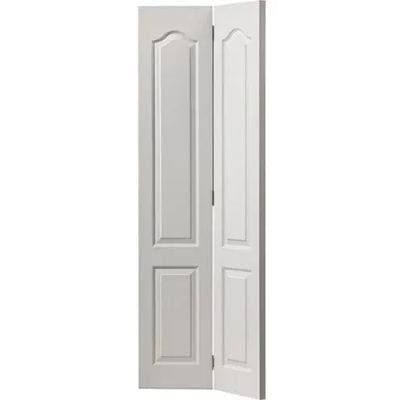Classique Textured White Primed Bi Fold Internal Door - All Sizes