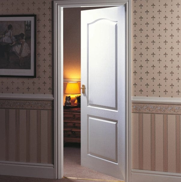 Classique Textured White Primed Internal Door - All Sizes