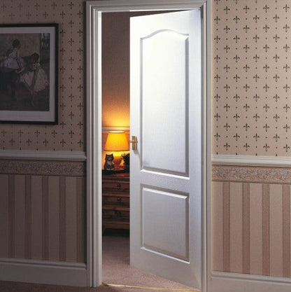 Classique Textured White Primed Internal Door - All Sizes