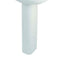 Large Full Pedestal for 55cm Basin in Alpine White