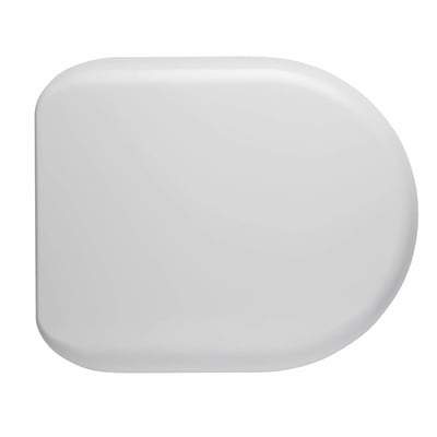 Quick Release Soft Close Wrap Over Urea Seat in Alpine White