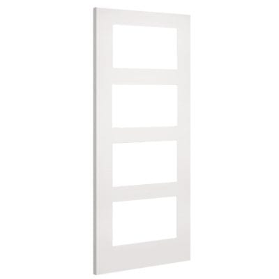 Coventry White Primed Glazed Internal Door - All Sizes