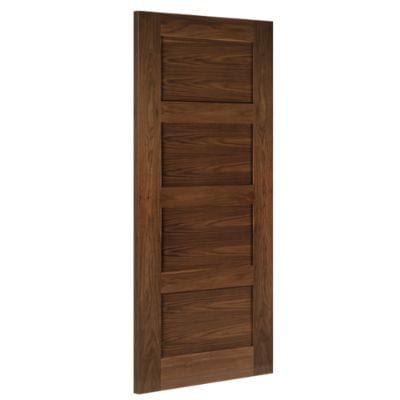 Coventry Walnut Prefinished Internal Fire Door FD30 - All Sizes