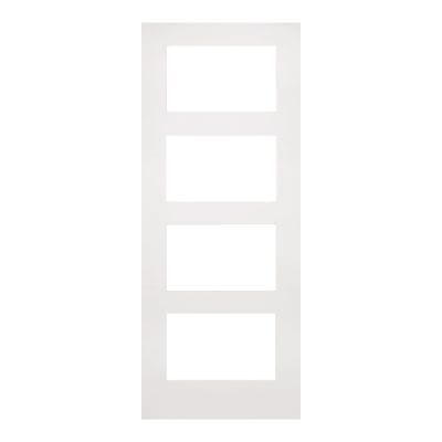 Coventry White Primed Glazed Internal Fire Door FD30
