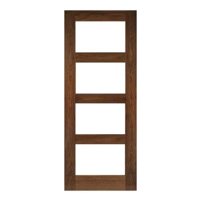 Coventry Walnut Prefinished Glazed Internal Door - All Sizes
