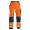 DASSY Odessa 200984 Hi-Vis Kneepad Multi-Pocket Trousers Orange