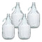 Glass Demijohn 5L 4 Pack Plain