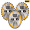 Construction Circular Saw Blade 250 x 30mm (3 Pack)
