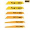 Reciprocating Saw Blade Set (6 Pieces)