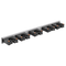 Wall Mount Tool Holder Rail - Gripper Design (5 Handles)