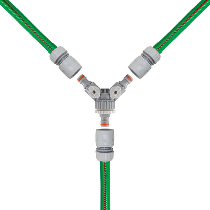 Dog Shower Mix Hot/Cold Water with Valves Green