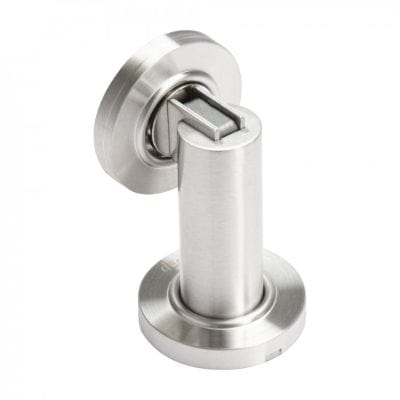 Magnetic Door Holder Satin Stainless Steel -  51mm x 76mm