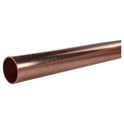 Brass Wall Plate ½” BSPF with 15mm copper pipe (350mm)