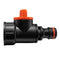 Tap Adapter with Valve 3/4" BSPF – Snap-On Connector