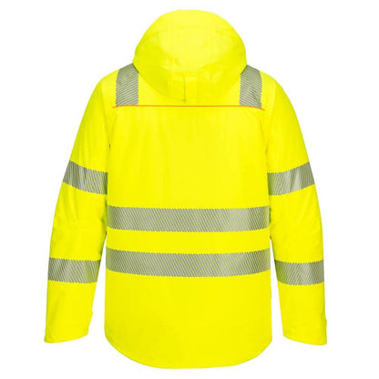 Portwest DX461 DX4 Hi-Vis Stretch Waterproof Breathable Winter Jacket