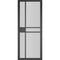 Dalston Black Prefinished Tinted Glazed Internal Door - All Sizes