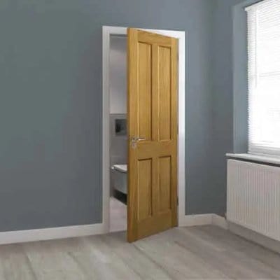 Traditional Derwent Oak Internal Fire Door FD30 - All Sizes
