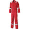 Dickies FR5401 Lightweight Pyrovatex Coverall, Flame Retardant Boiler Suit Red, 40" Chest 32" Leg