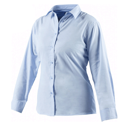 Dickies SH64300 Oxford Ladies Long Sleeve Shirt White Size 14