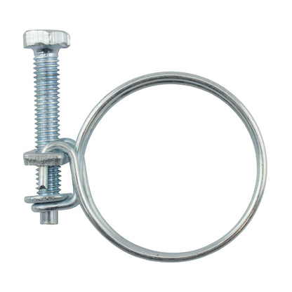 Double Wire Hose Clamp Galvanised 40mm-45mm