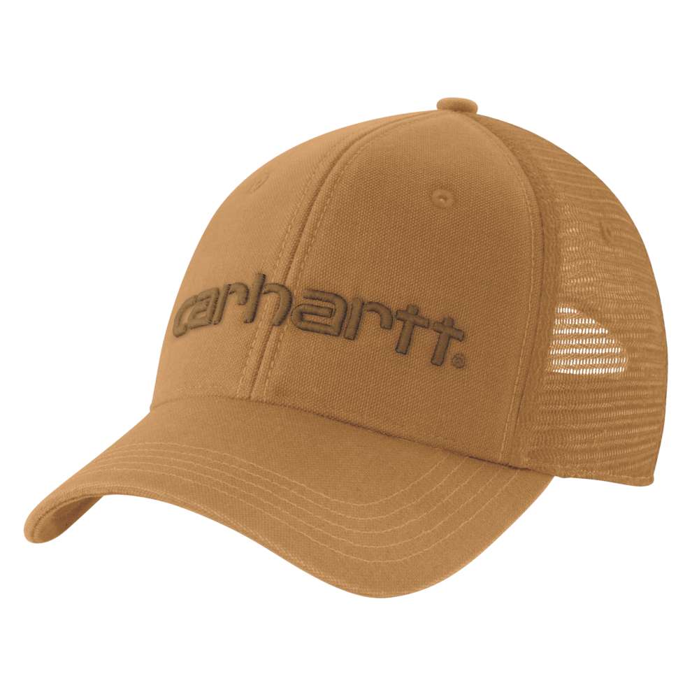 Carhartt 101195 Canvas Mesh Back Logo Graphic Cap