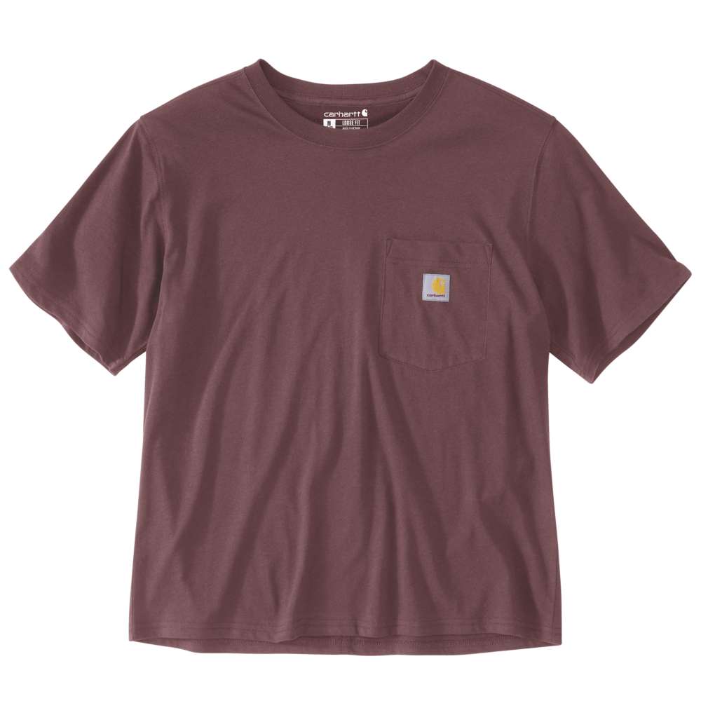 Carhartt 106122 Women's Loose Fit Lightweight Short-Sleeve Crewneck T-Shirt