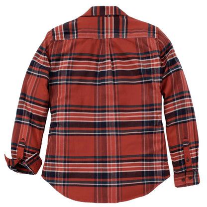 Carartt 107135 Women's TENCEL Fiber Series Relaxed Fit Long-Sleeve Flannel Shirt