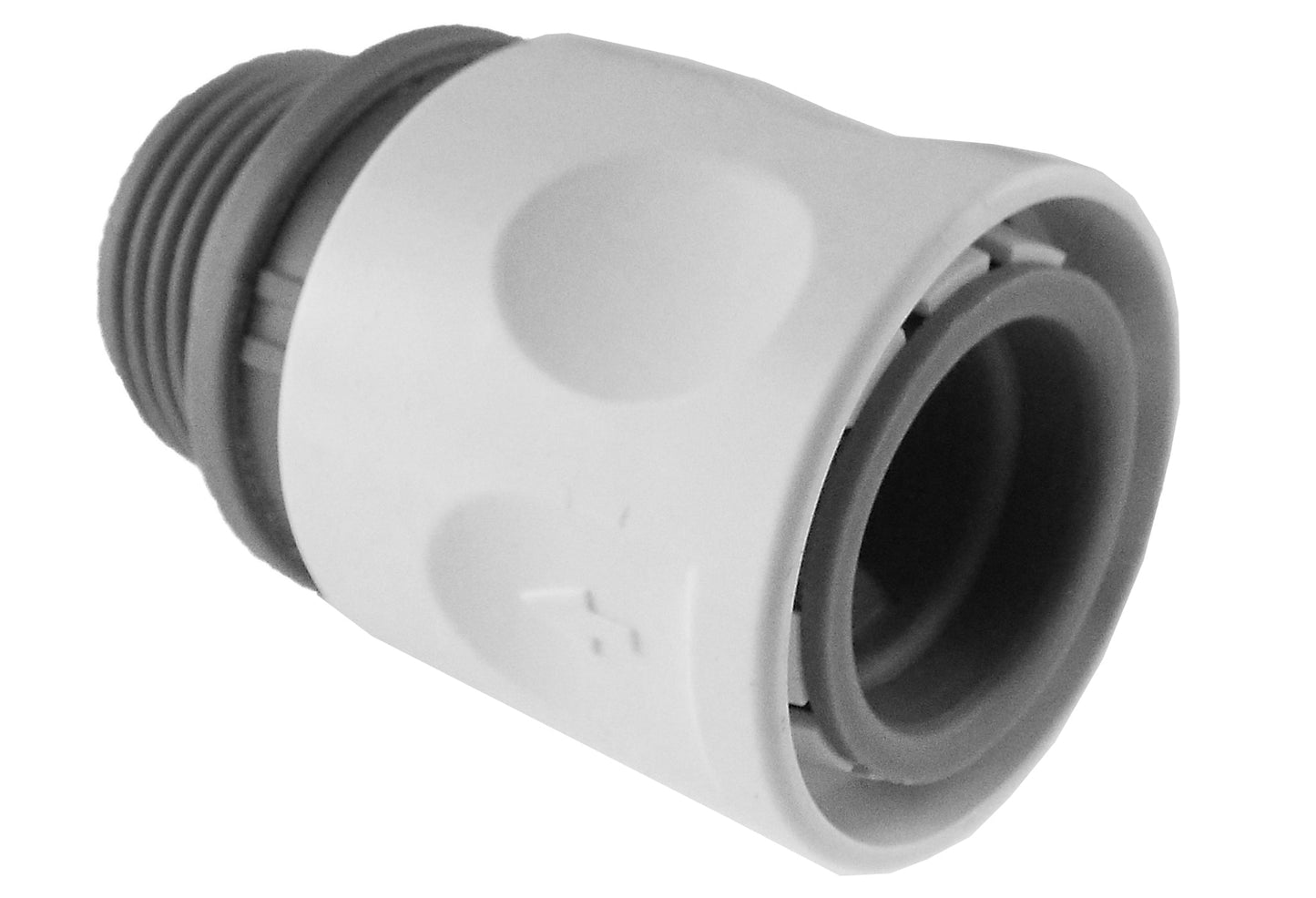 Hose Connector WL with In-Line BSPF Valve and Geka Type Connector