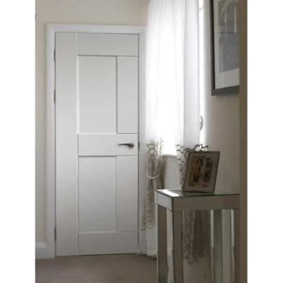 Eccentro White Primed Internal Fire Door FD30 - All Sizes