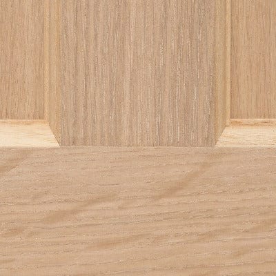 Edwardian Traditional Oak Panel Unfinished Internal Door - All Sizes