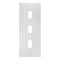 Ely White Primed 3 Glazed Light Panels Internal Fire Door FD30 - All Sizes