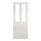 Eton White Primed Glazed Internal Door - All Sizes