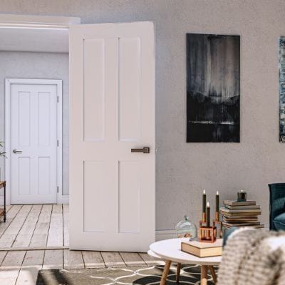 Eton White Primed Internal Door - All Sizes