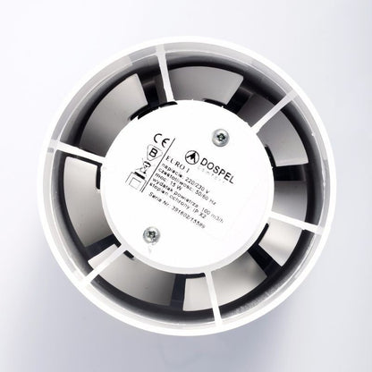 Euro 3 In Line Bathroom Fan 150mm