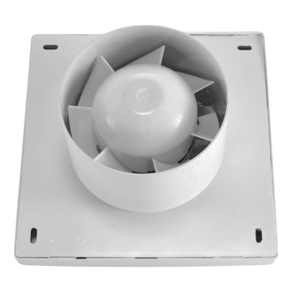 Through Wall Ventilation Kit - STYL Fan with Timer/Humidistat and White External Vent