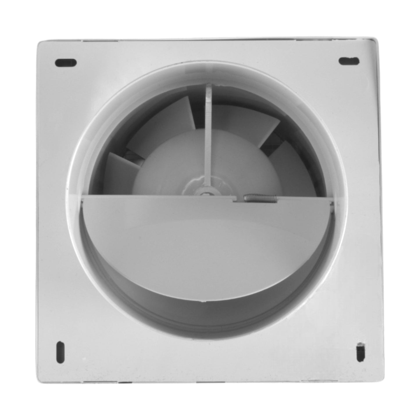 Through Wall Ventilation Kit - STYL Fan with Timer/Humidistat and White External Vent