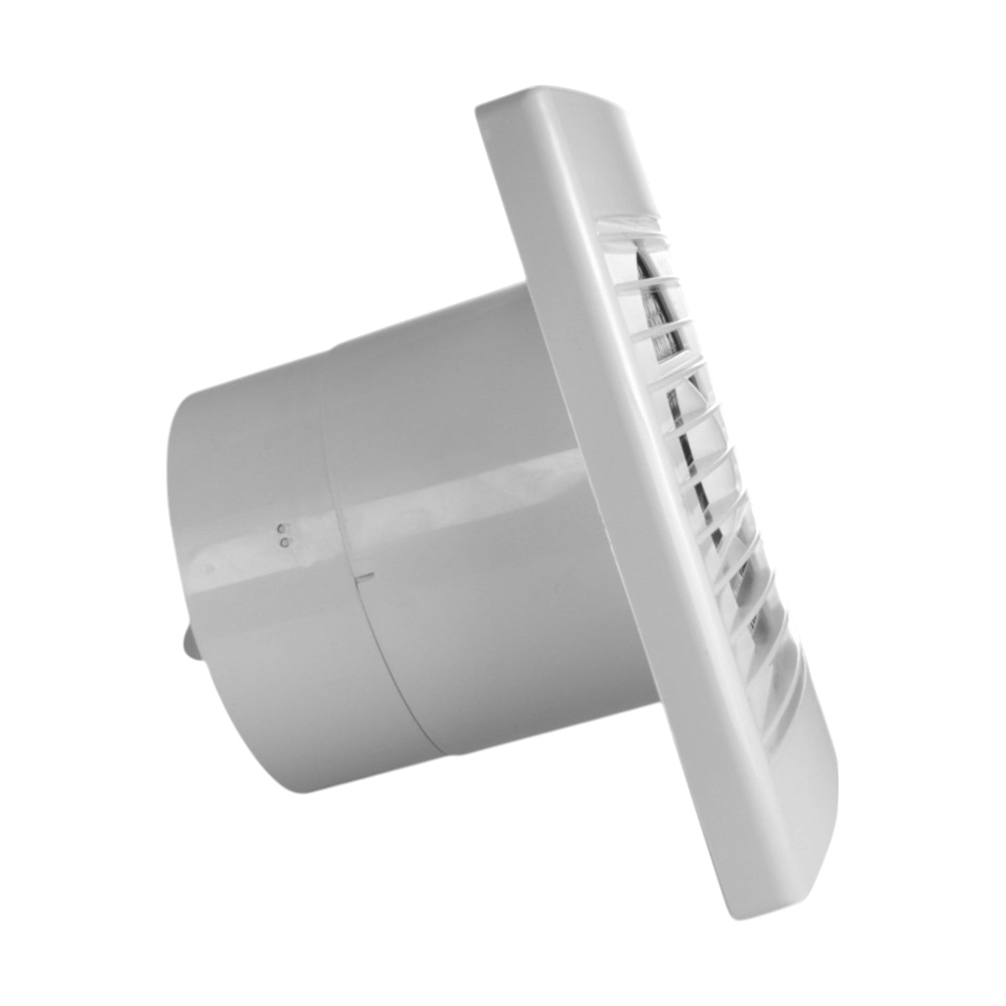 Through Wall Ventilation Kit - STYL Fan with Timer/Humidistat and White External Vent