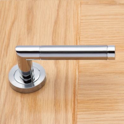 Augustus Matt Polished Chrome Handle